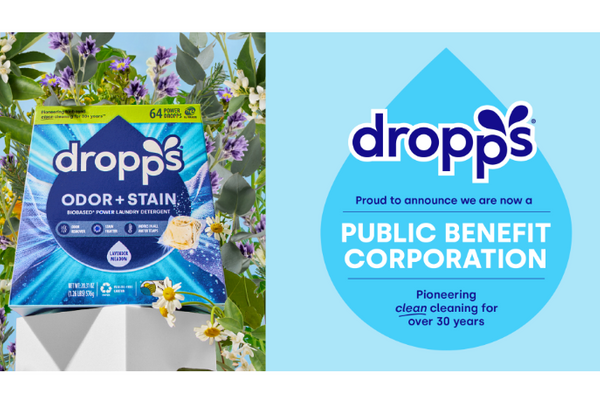 Dropps is Now Officially a Public Benefit Corporation!