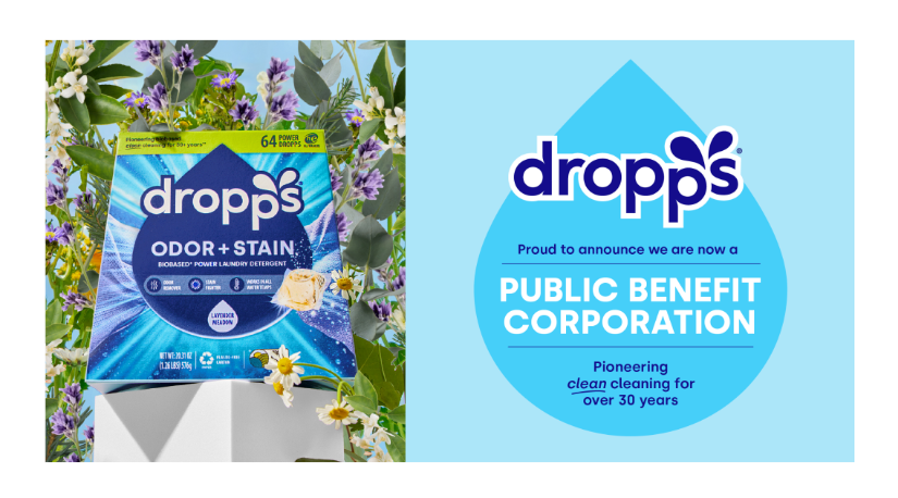 Dropps is Now Officially a Public Benefit Corporation!