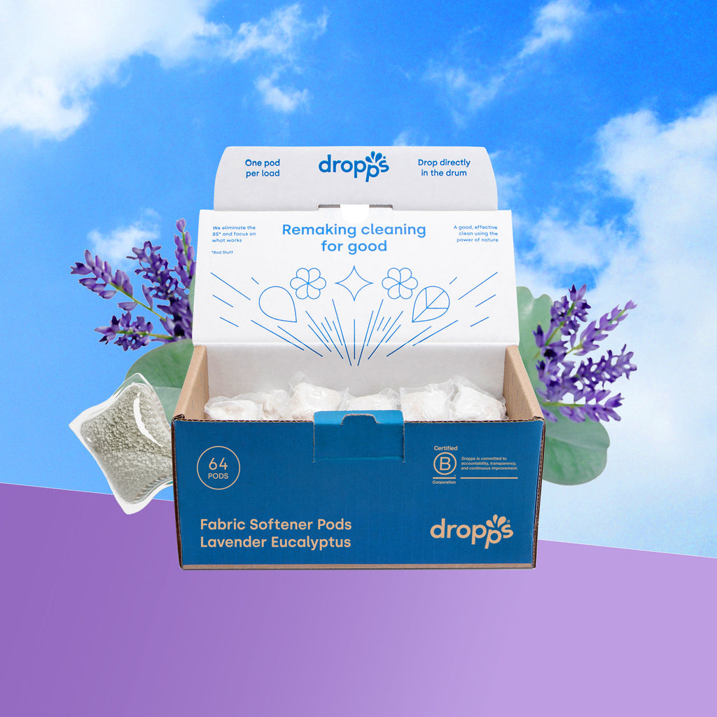 Fabric Softener Pods, Lavender Eucalyptus Dropps