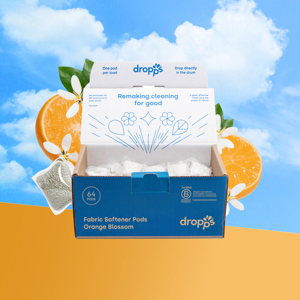Fabric Softener Pods, Orange Blossom Dropps