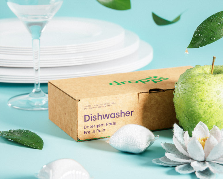 Dishwasher Detergent Pods, Fresh Rain Dropps