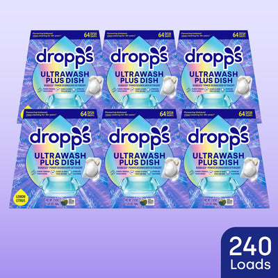 UltraWash Plus Biobased Power Dishwasher Detergent Case, Lemon Citrus