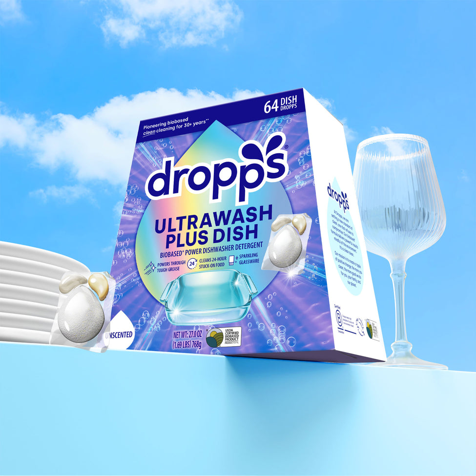 UltraWash Plus Biobased Power Dishwasher Detergent Pods, Unscented