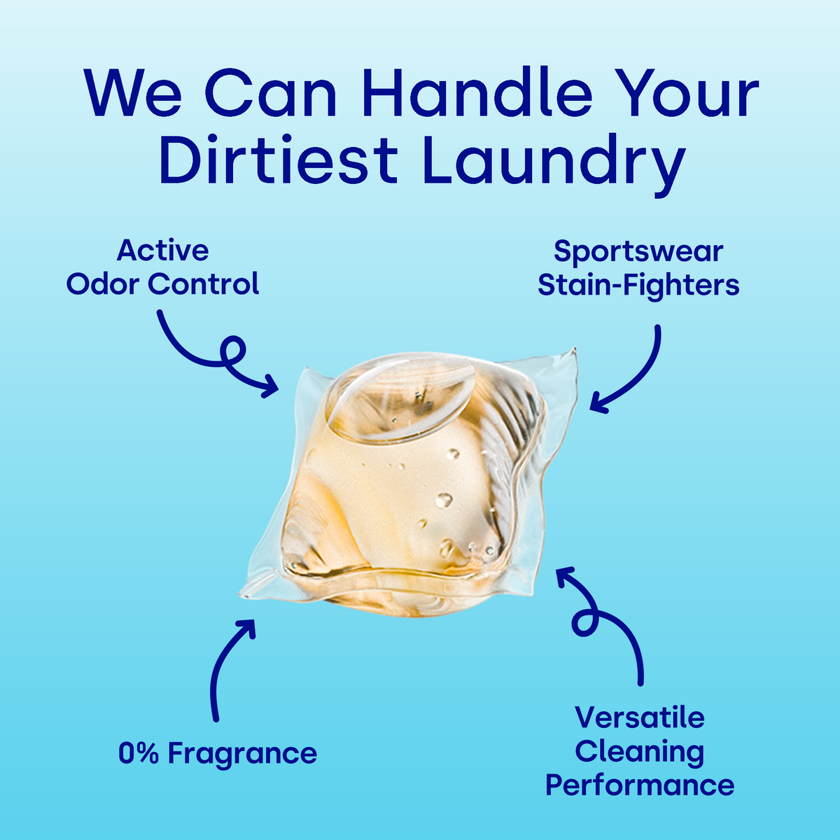 Activewear Laundry Detergent Pods