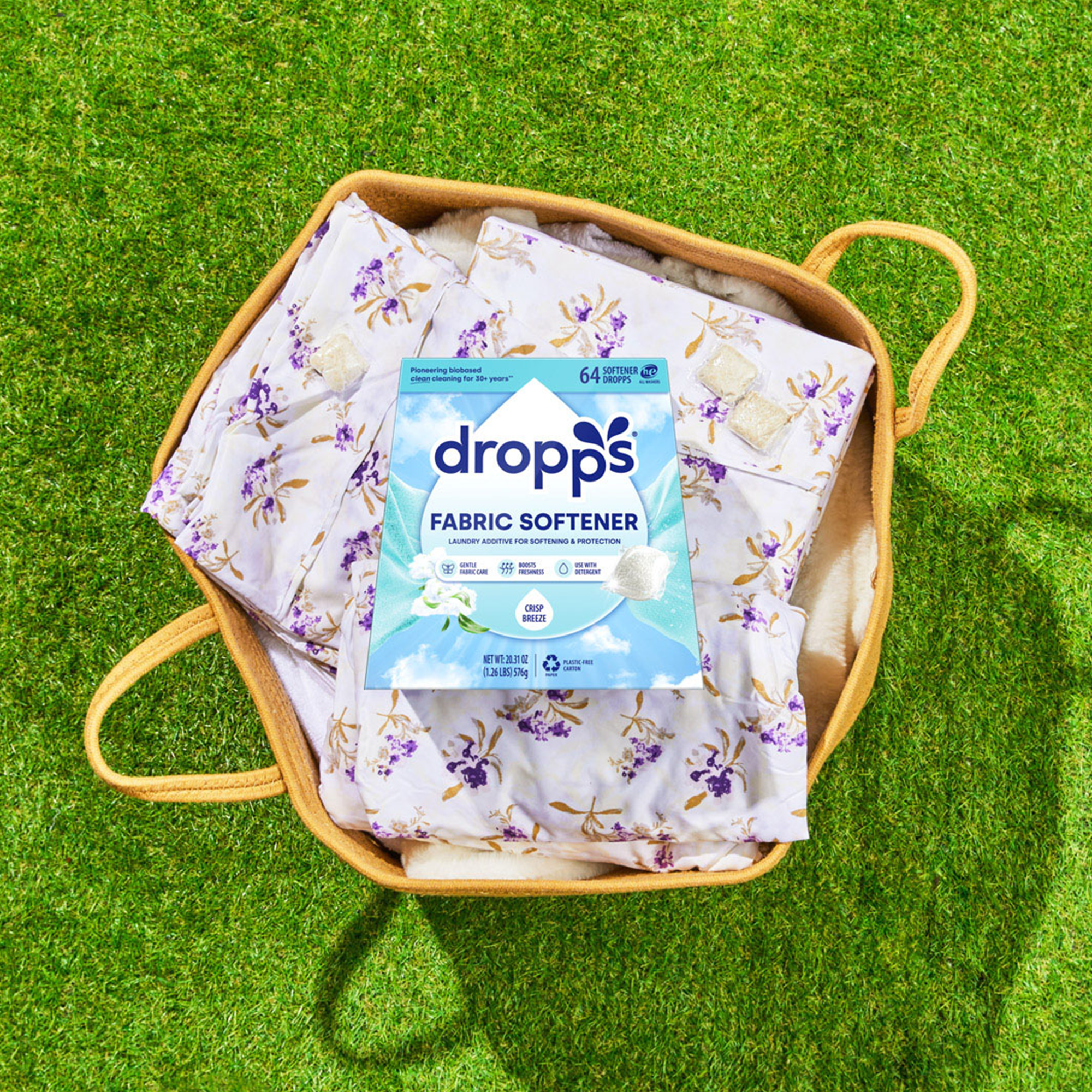 Fabric Softener Pods, Crisp Breeze