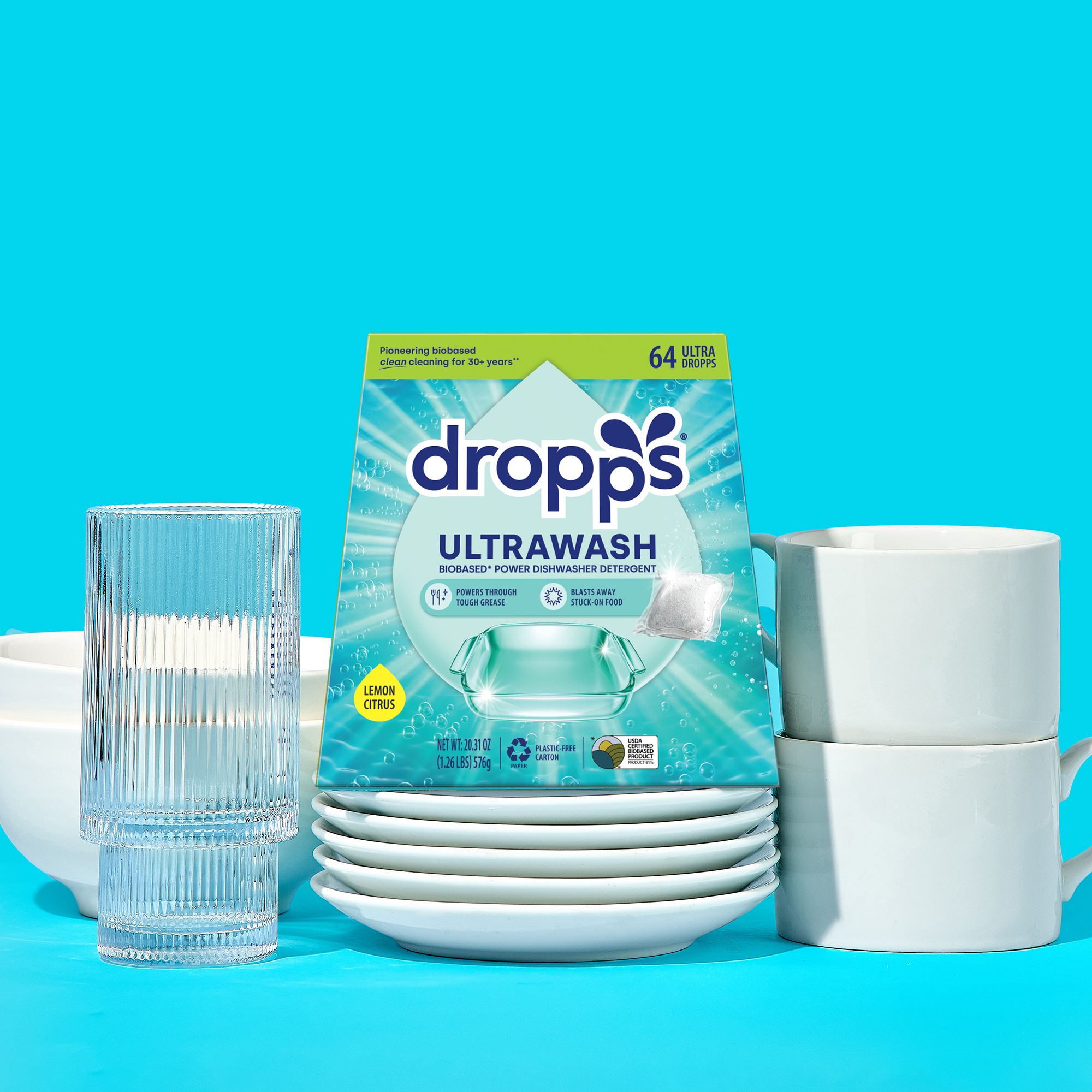 UltraWash Dishwasher Detergent Pods, Lemon Citrus