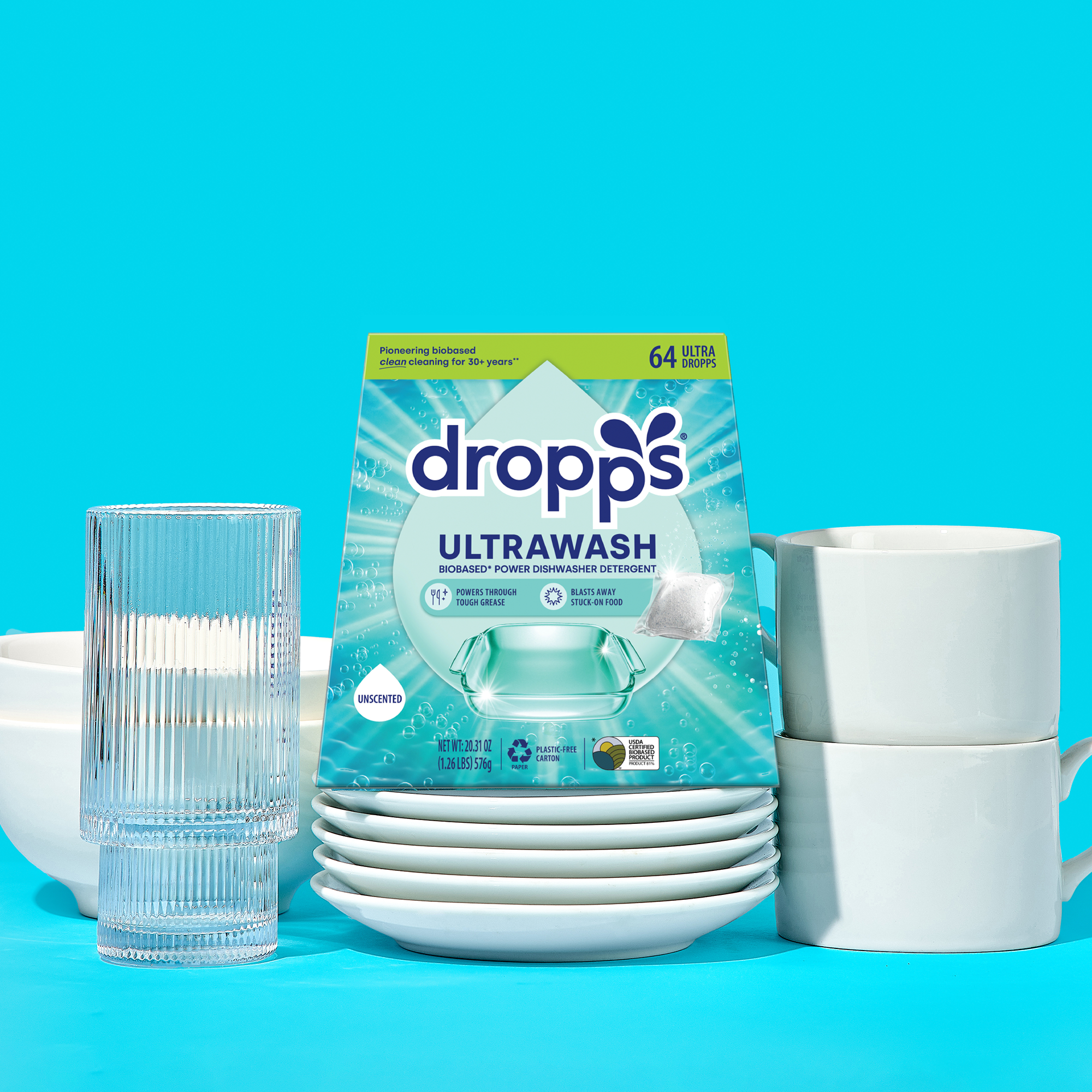 UltraWash Dishwasher Detergent Pods, Unscented