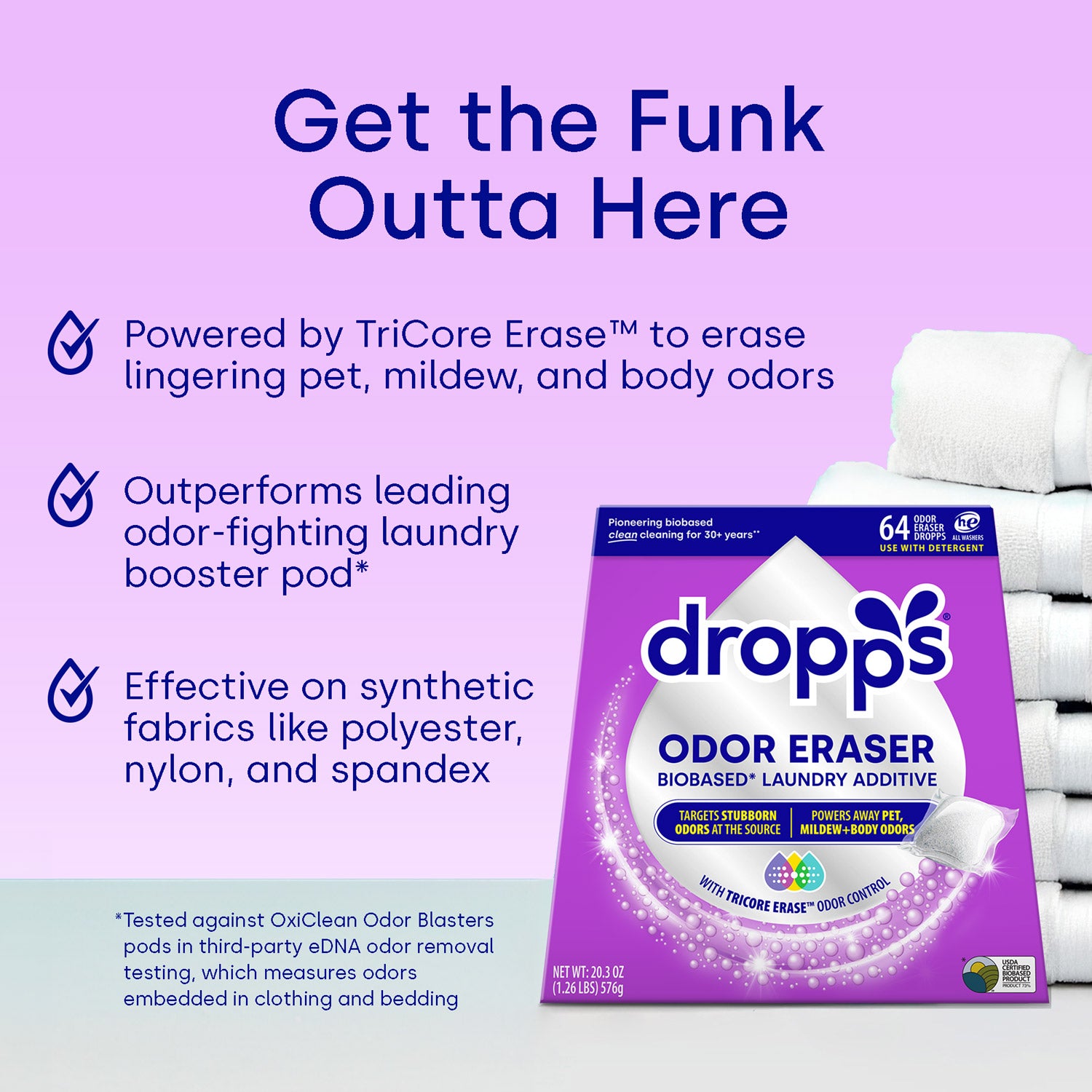 Odor Eraser Biobased Laundry Additive