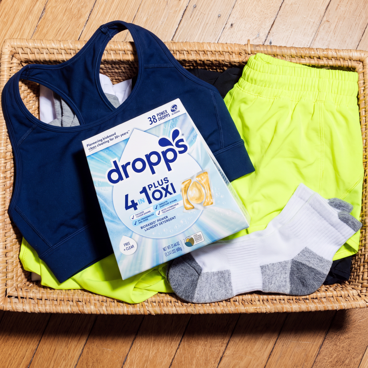 4-in-1 Plus Oxi Laundry Pods