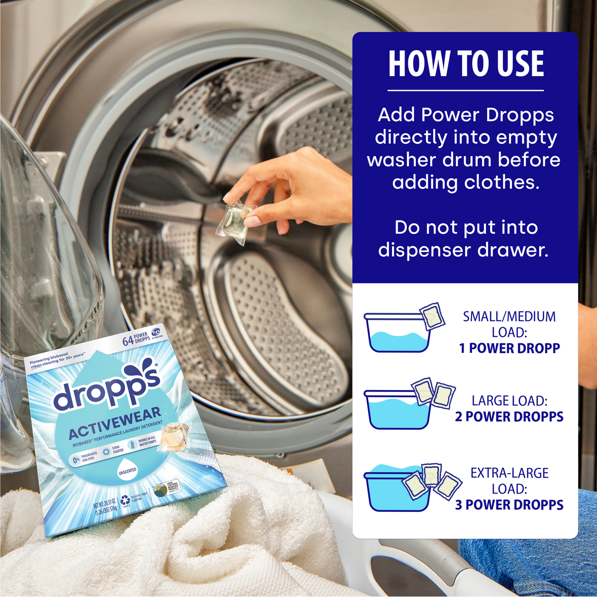 Activewear Laundry Detergent Pods