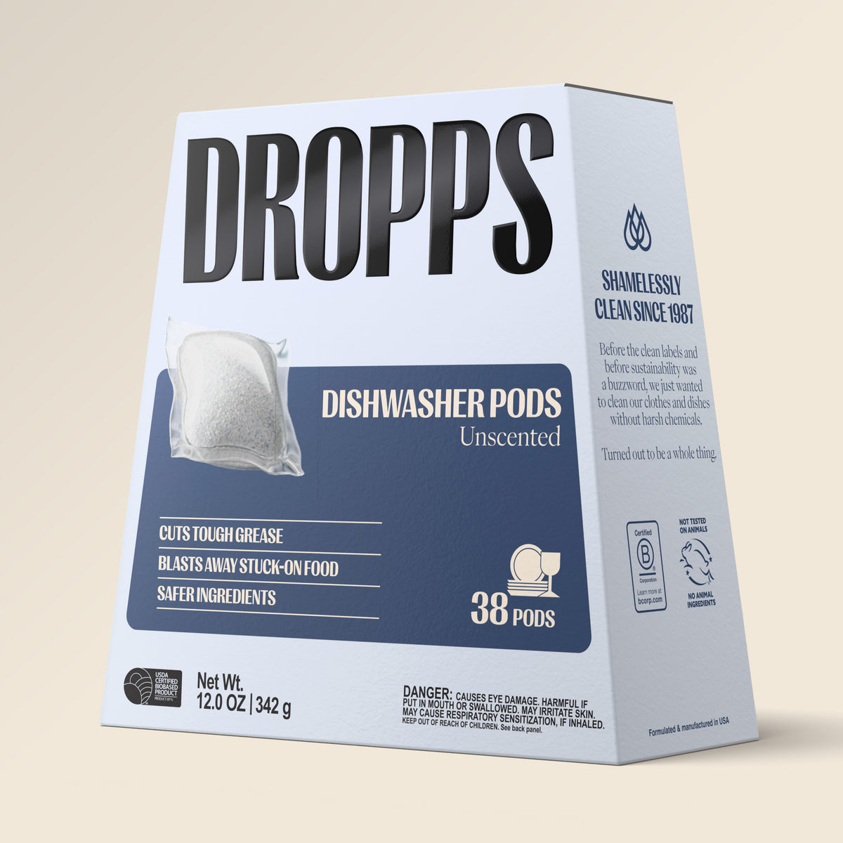 Dishwasher Pods 38 ct