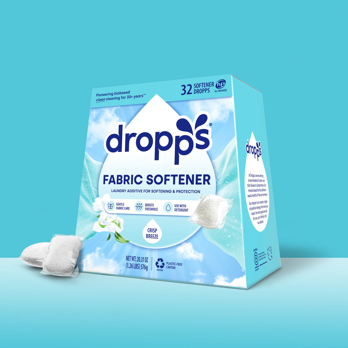 32 Count Fabric Softener Pods, Lavender Eucalyptus