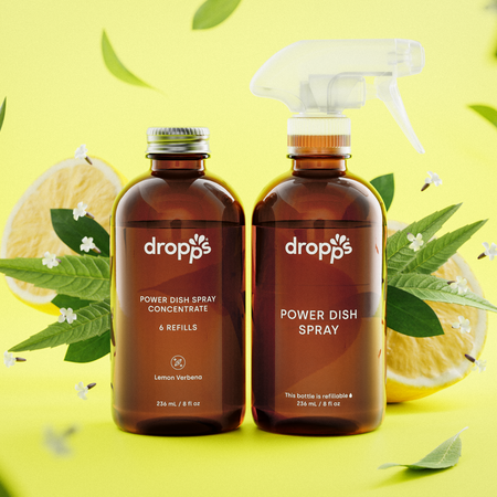 Power Dish Spray Starter Kit, Lemon Verbena