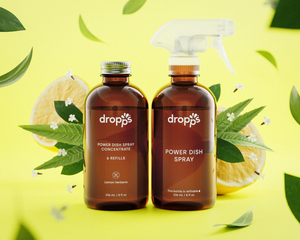 Power Dish Spray Starter Kit, Lemon Verbena