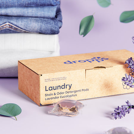 Stain & Odor Laundry Detergent Pods, Lavender Eucalyptus