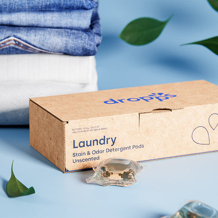 Stain & Odor Laundry Detergent Pods, Unscented